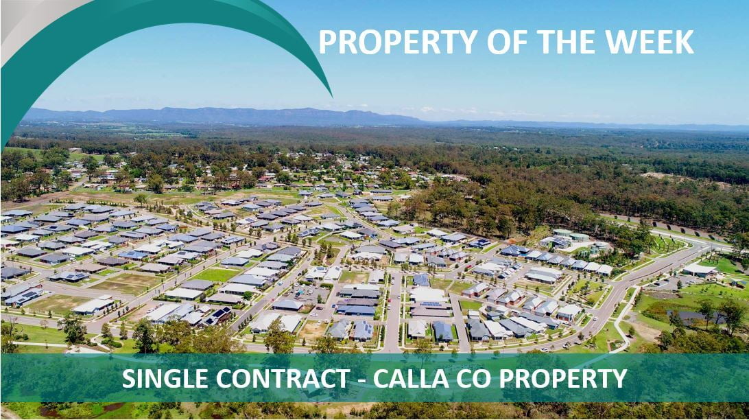 PROPERTY OF THE WEEK: Single Contract - Calla Co Property